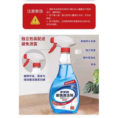 【迅旺】家家宜玻璃清洁剂（玻璃水）500克