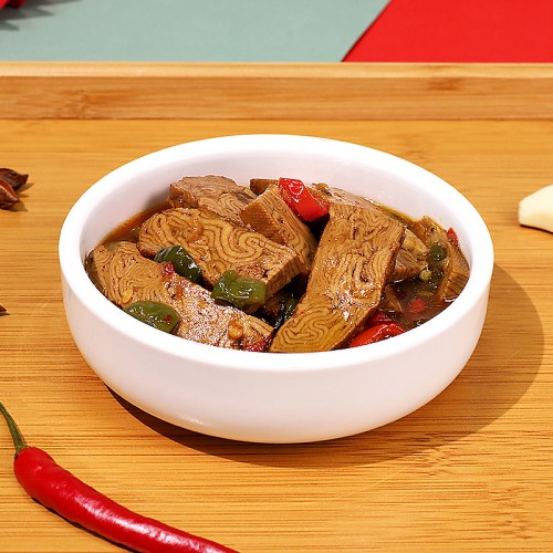 【凡王府】 鲜椒炒香干180g