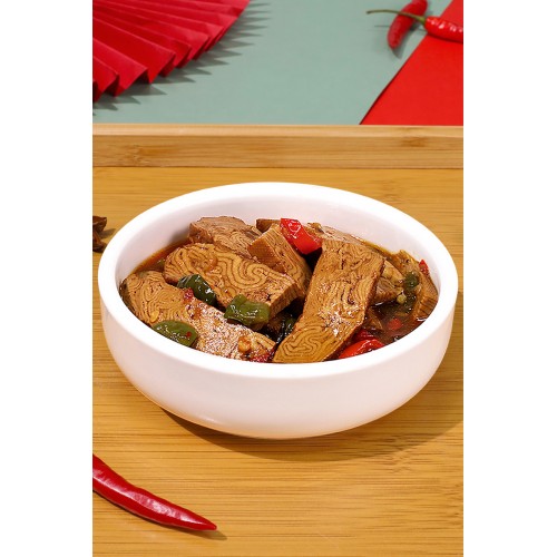 【凡王府】 鲜椒炒香干180g