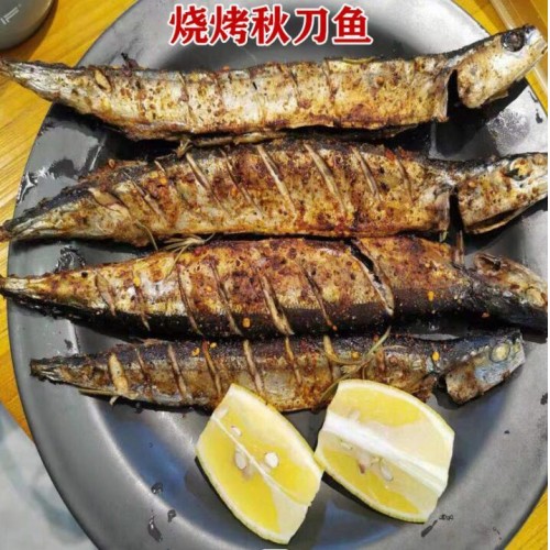 【梅杰】冻 1号秋刀鱼10kg
